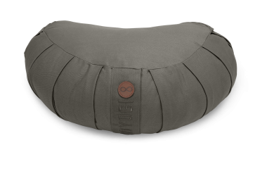12 cm. Meditationspude, halvmåne med boghvede