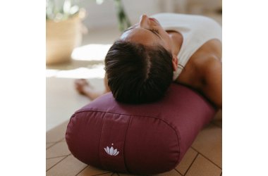 Rectangular yoga bolster