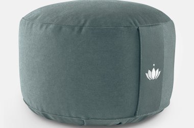 17-20 cm. rund meditationspude med spelt