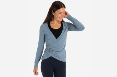 Yoga Bluse & slå om bluse