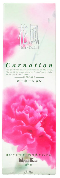 Ka fuh Røgelse, 120 stk. - Carnation