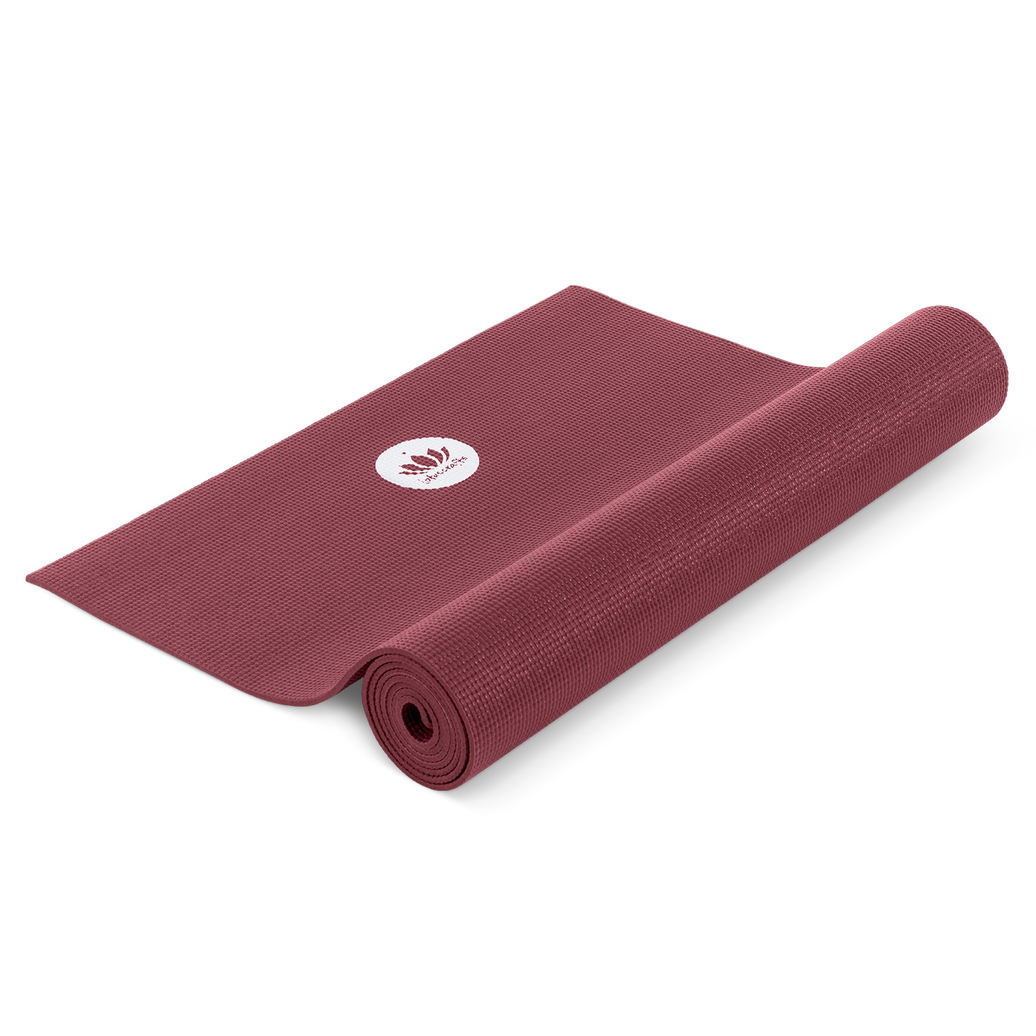 Yogaudstyr Startpakke stor med XL yogamåtte - Bordeaux