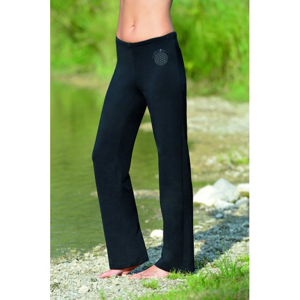 Wellness Bukser, økologiske - - Yoga bukser leggings - Your Yoga Shop
