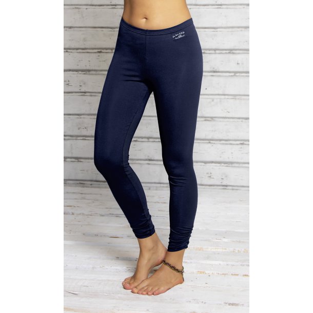 Økologisk Legging - Blå - Yoga bukser & leggings - Your Yoga