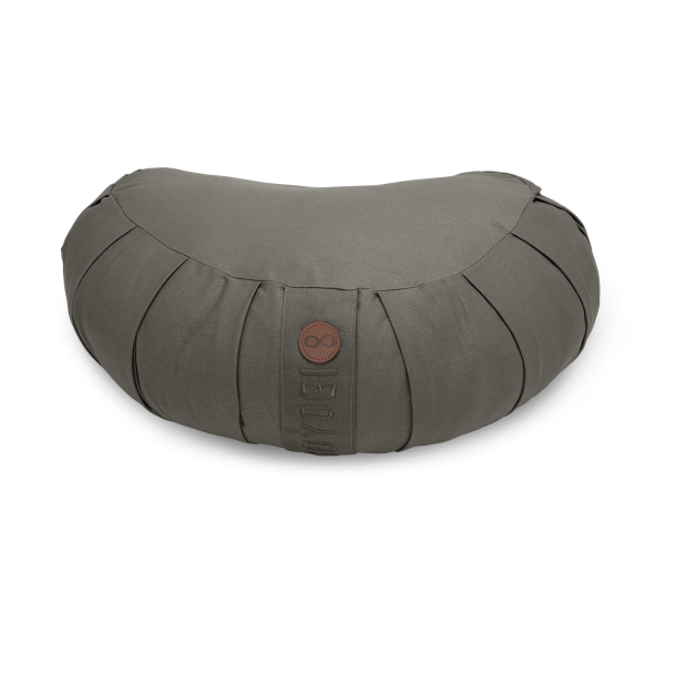 CALM halvmne Meditationskudde, Dark Grey