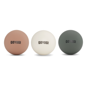 GOYOGI Pilates trigger bolde, 3 stk.