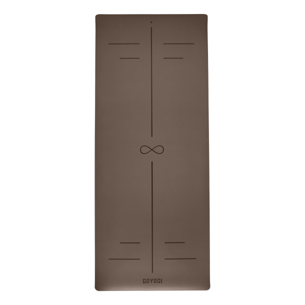 GOYOGI Premium Signature yogamtte, Dark Brown