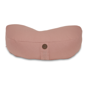 CALM halvmne meditationspude, skr, Rose