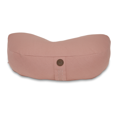 CALM halvmne meditationspude, skr, Rose