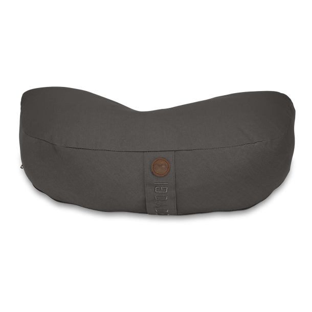 CALM halvmne Meditationskudde, vinkel, Dark Grey