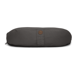 CALM halvmne meditationspude, skr, Dark Grey