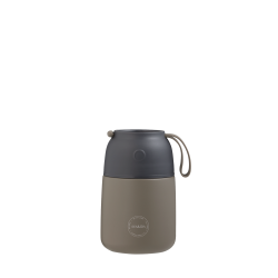 AYA&IDA FOOD'ie termo madbeholder, 500 ml - Driftwood