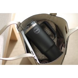AYA&IDA Thermo kop med suger�r - Matte Black