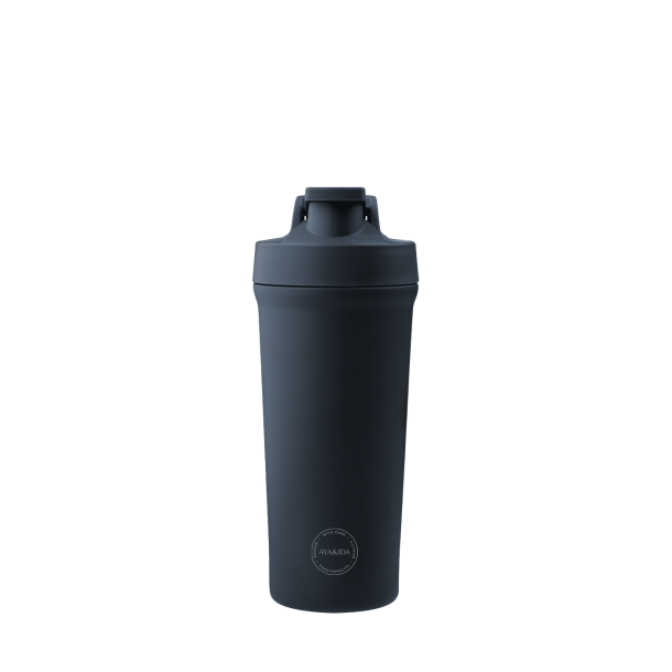 AYA&IDA Shaker Bottle, Navy Blue