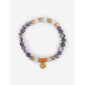 NANDANA Ametyst armbnd