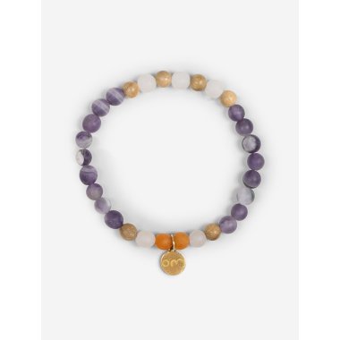NANDANA Ametyst armbnd