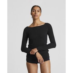 Amalie Wool bluse - Black