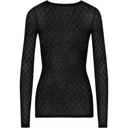 GAI+LISVA  Fermi Silk bluse - Stretch Limo Black