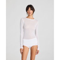 GAI+LISVA  Fermi Silk bluse - White