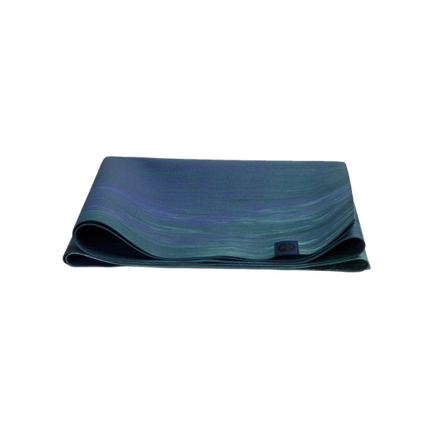 Manduka ekotravel resa yoga matta 1,5 mm - Blue Toad Marble