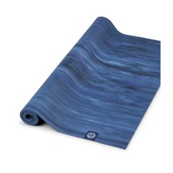 Manduka ekotravel rejse yogamtte 1,5 mm - Blue Moon Marble