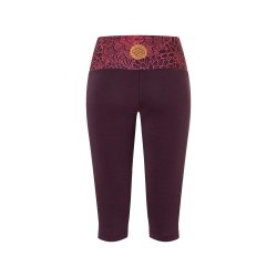 MADHYA MADHU capri legging, Aubergine