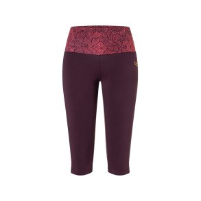MADHYA MADHU capri legging, Aubergine