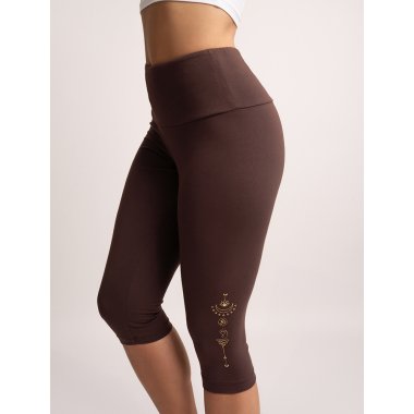 VANA capri legging, Brun