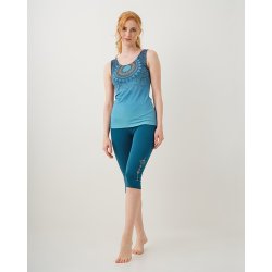 VANA capri legging, Petrol