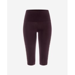 kologisk Yoga Capri Legging - Aubergine