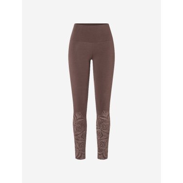 INDU yoga legging, ekologisk - Brun