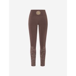 INDU yoga legging, kologisk - Brun