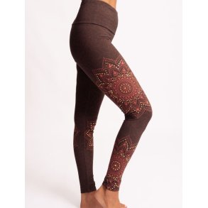 CHAYA yoga legging, kologisk - Brun
