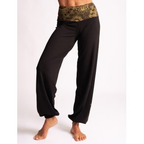 Lse yogabukser, sort