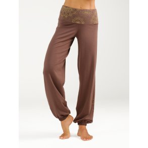 BALI yogabukser fra spirit of om, Brun