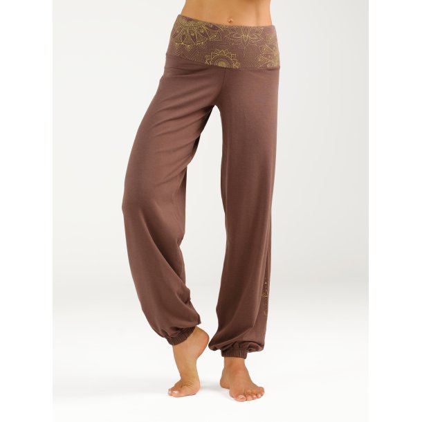 BALI yogabukser fra spirit of om, Brun