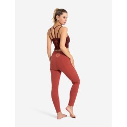 Yoga &amp; Run leggings - Terracotta
