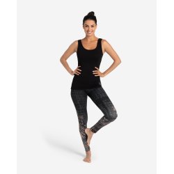 SATTI yoga top, kologisk - Sort