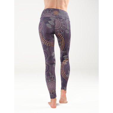 MAUI yoga legging, �kologisk - Lilla