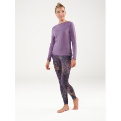 MAUI yoga legging, ekologisk - Purple