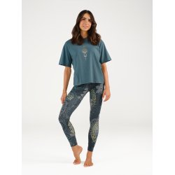 MAUI yoga legging, ekologisk - Anthracit