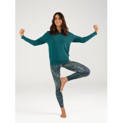 MAUI yoga legging, ekologisk - Anthracit
