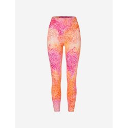 MADHU yoga legging, kologisk - Fucsia