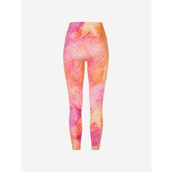 MADHU yoga legging, kologisk - Fucsia