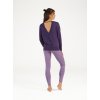 Spirit of om JANGAMA longsleeve yoga top, Purple