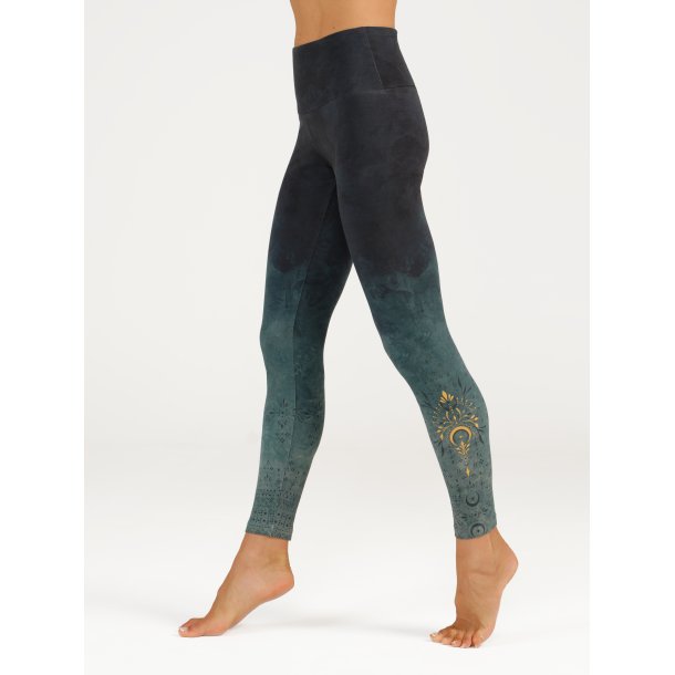 TIVRA yoga legging, Lagungr�n