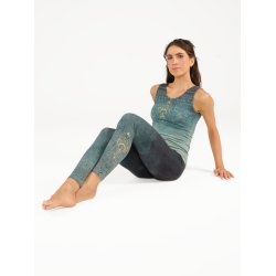 TIVRA yoga legging, Lagungr�n
