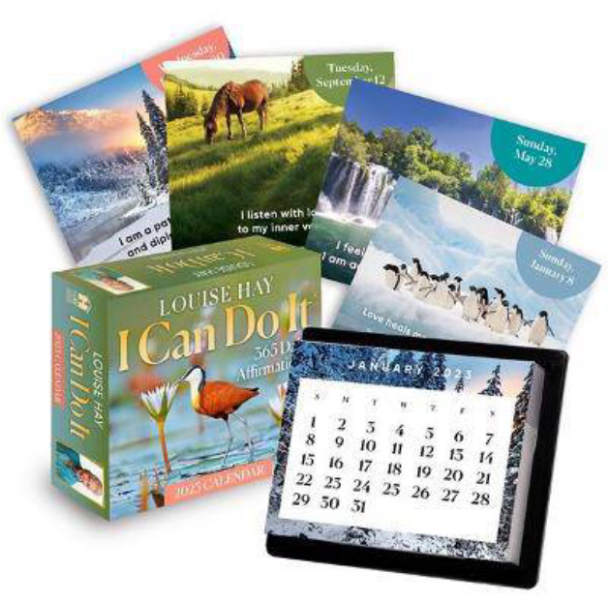 Louise Hay "I Can Do It" kalender 2023 - Bøger - Your Yoga Shop