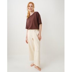 CHANDRA yoga tee, Brown by spirit of om