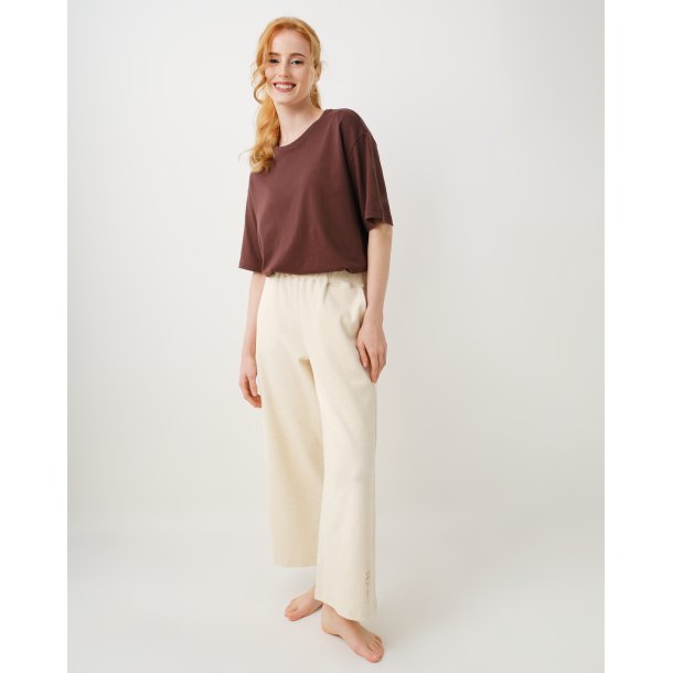 CHANDRA yoga tee, Brown by spirit of om